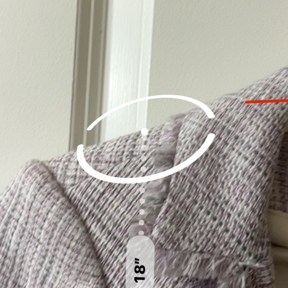 NWT White House Black Market Tweed Jacket - Picture 9 of 10